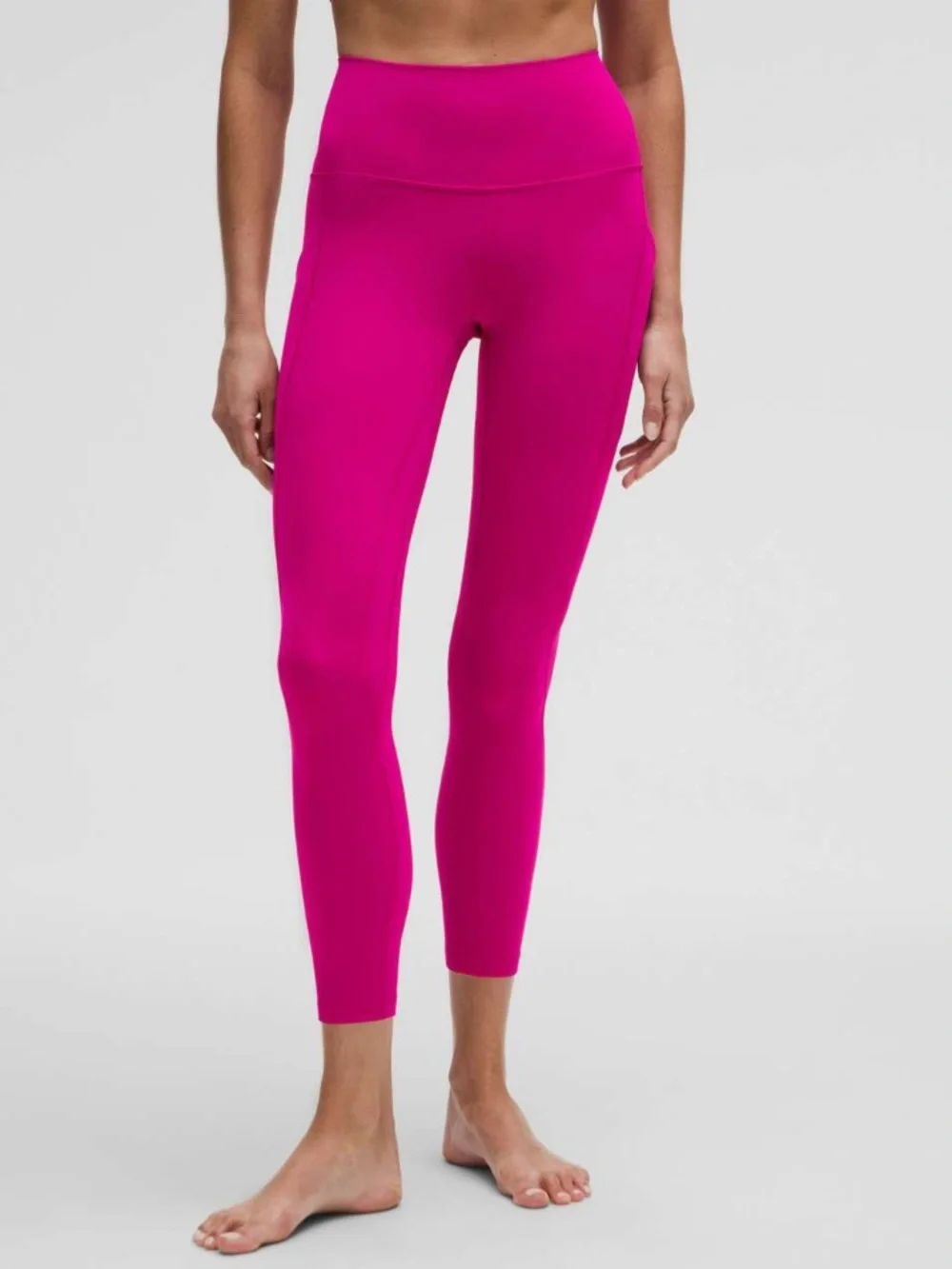 EUC Lululemon Matching Align Ripened Raspberry Set. Size 6 - Picture 10 of 11